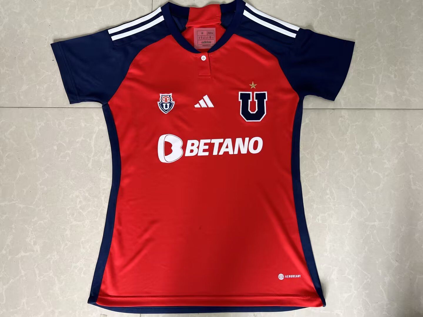 AAA Quality Universidad de Chile Woman 23/24 Away Red Jersey